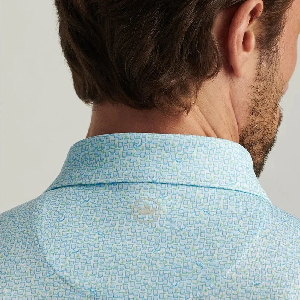 Peter Millar Mezcal Crown Sport Crown Sport Performance Polo NWT - Picture 3 of 11